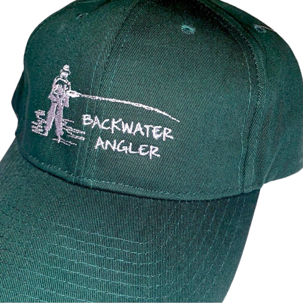 NEW Mens Backwater Angler Bayside made in the USA baseball cap